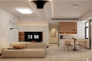 翠华新村南区92㎡三房两厅现代简约风