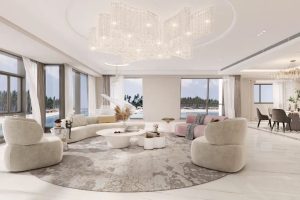 珠海仁恒滨海中心500㎡法式风格