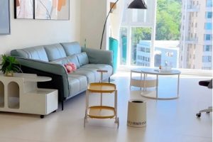 珠海格力广场130平米现代简约风