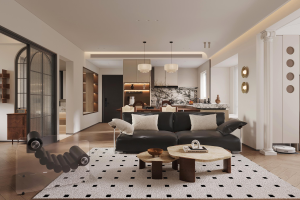 珠海斗门南光泊岸89㎡中古风