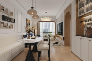 珠海澳门新街坊03户型法式风